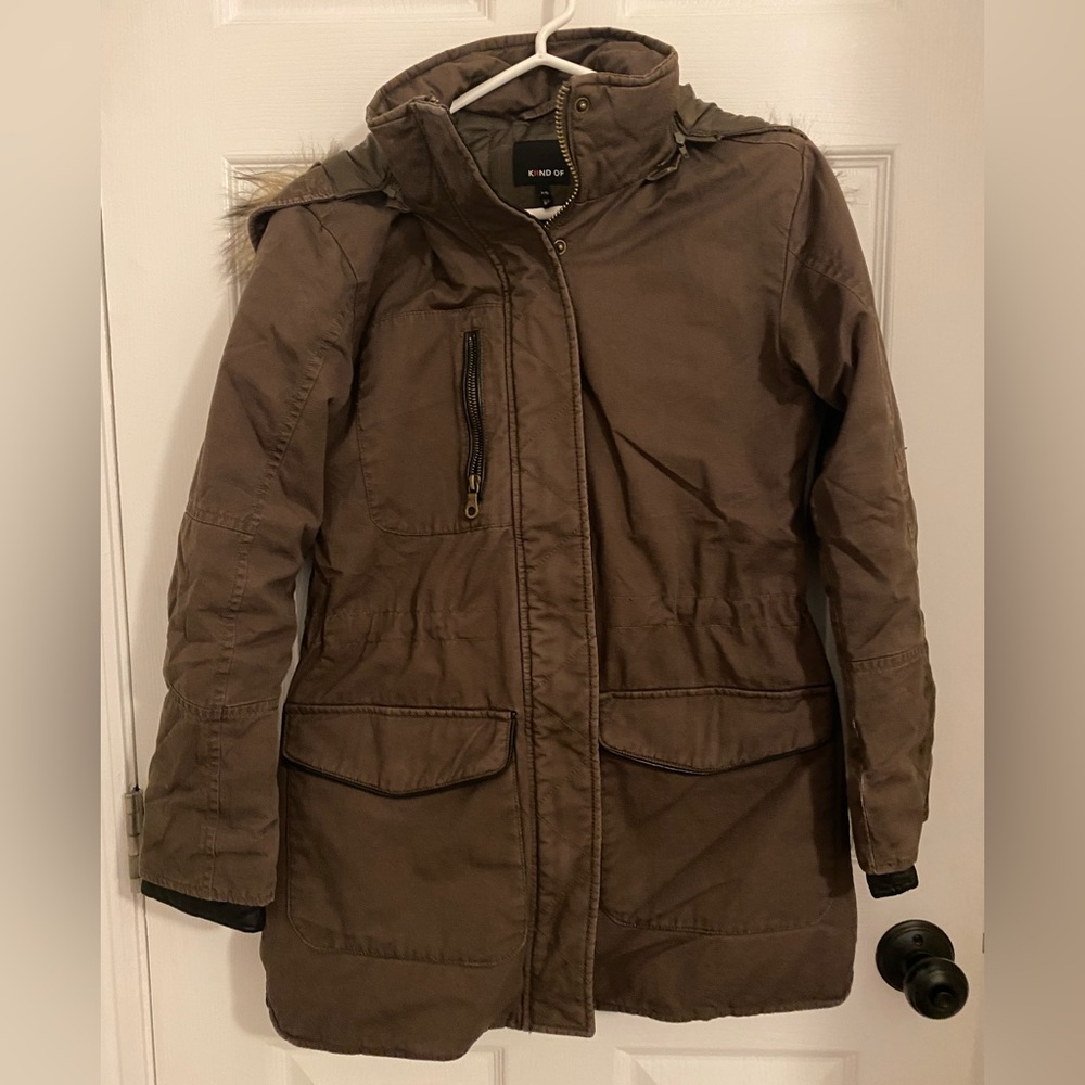 KIND OF Brown Parka XS